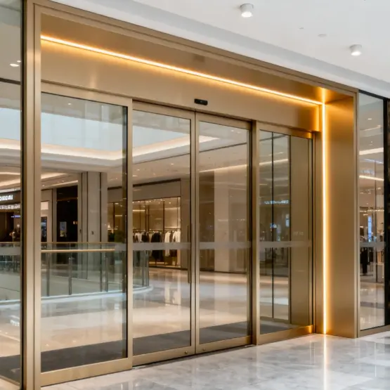 Електрически врати от алуминиева сплав