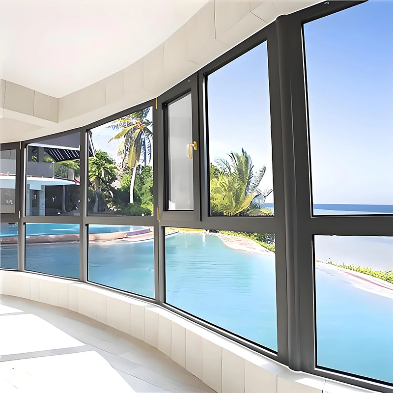 Прозорци от алуминиева сплав, отварящи се навътре